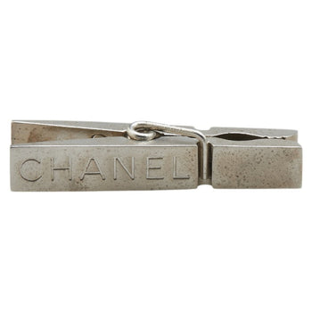 Chanel Money Clip Silver Metal