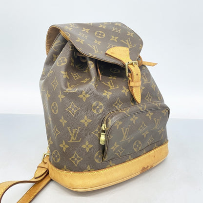 Louis Vuitton Monogram Montsouris Mm Backpack M51136 Brown