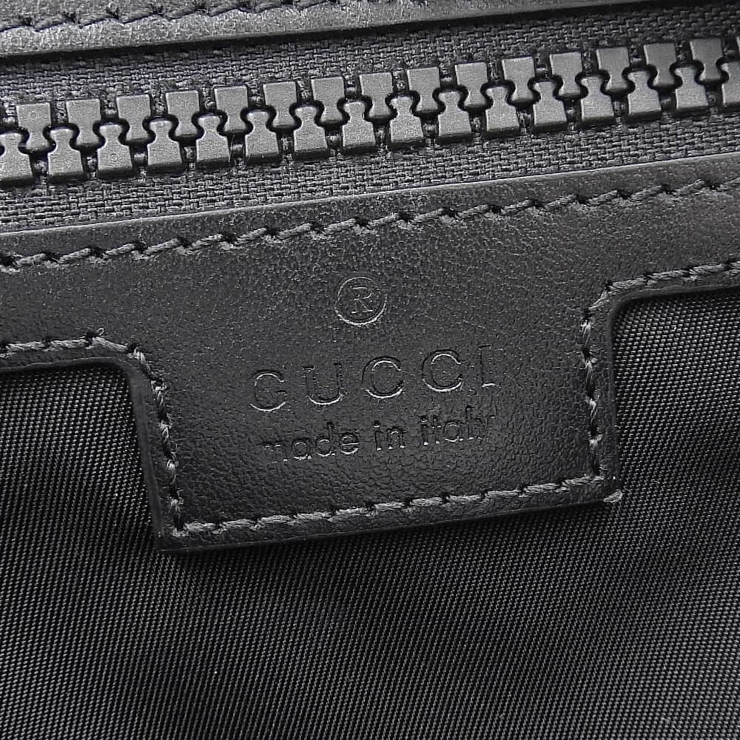 Like New Gucci Interlocking G Crystal Gg Backpack 779812 498879 Rucksack Black