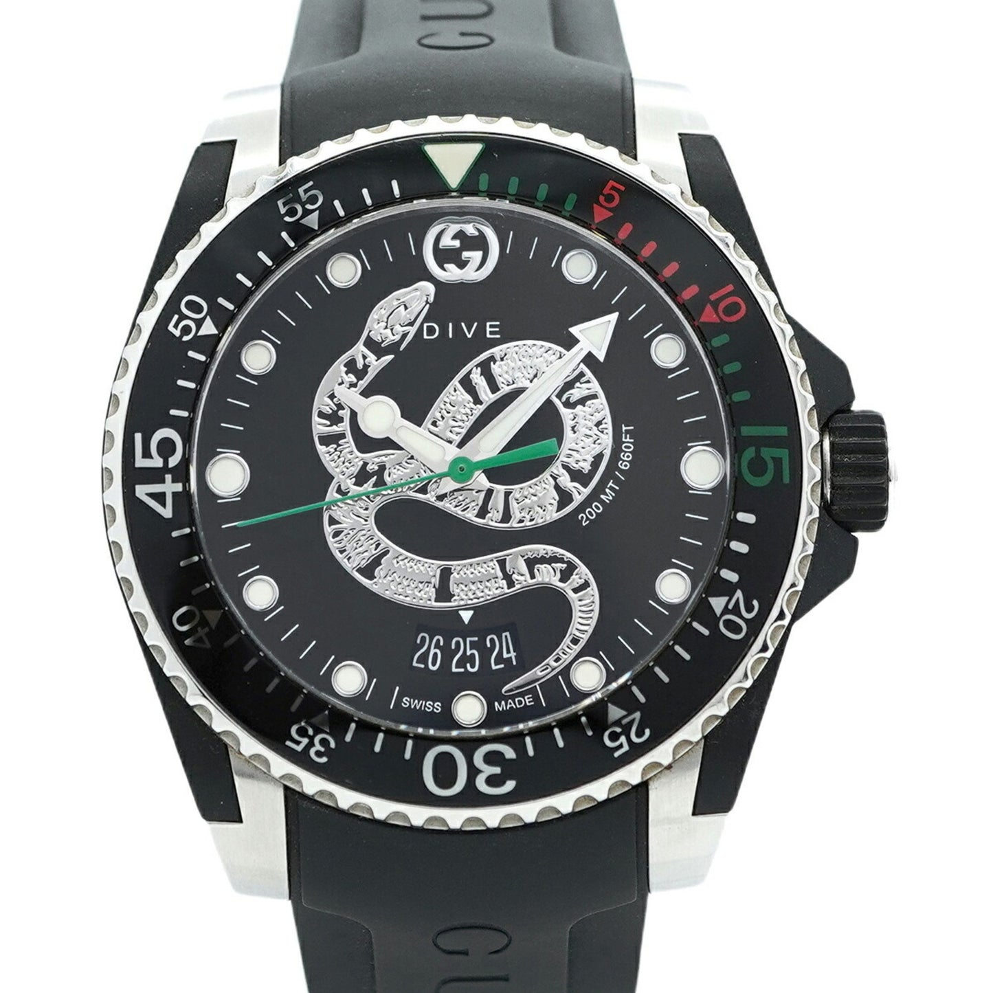 Gucci Dive 136.3 Black Dial