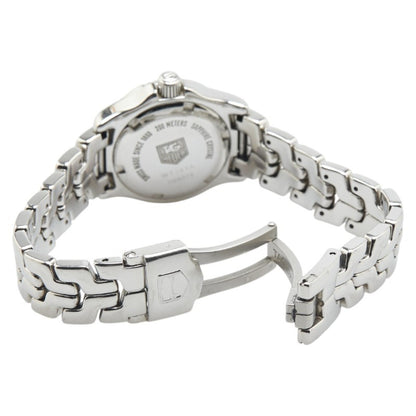 Tag Heuer Link Watch Wt141A Quartz Silver Dial Stainless Steel