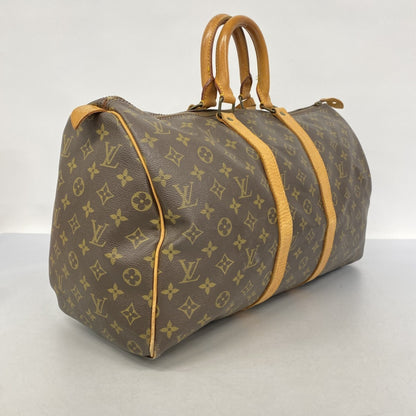 Louis Vuitton Monogram Keepall 45 Boston Bag M41428 Brown