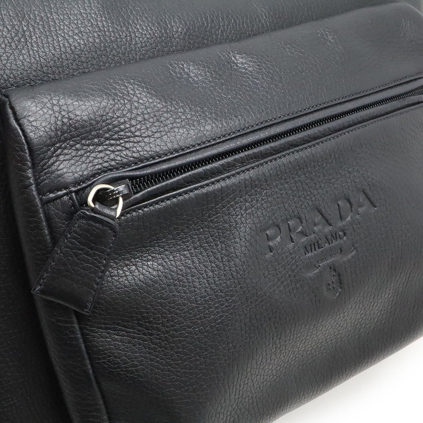 Prada Prada Shoulder Bag Leather Nero Black