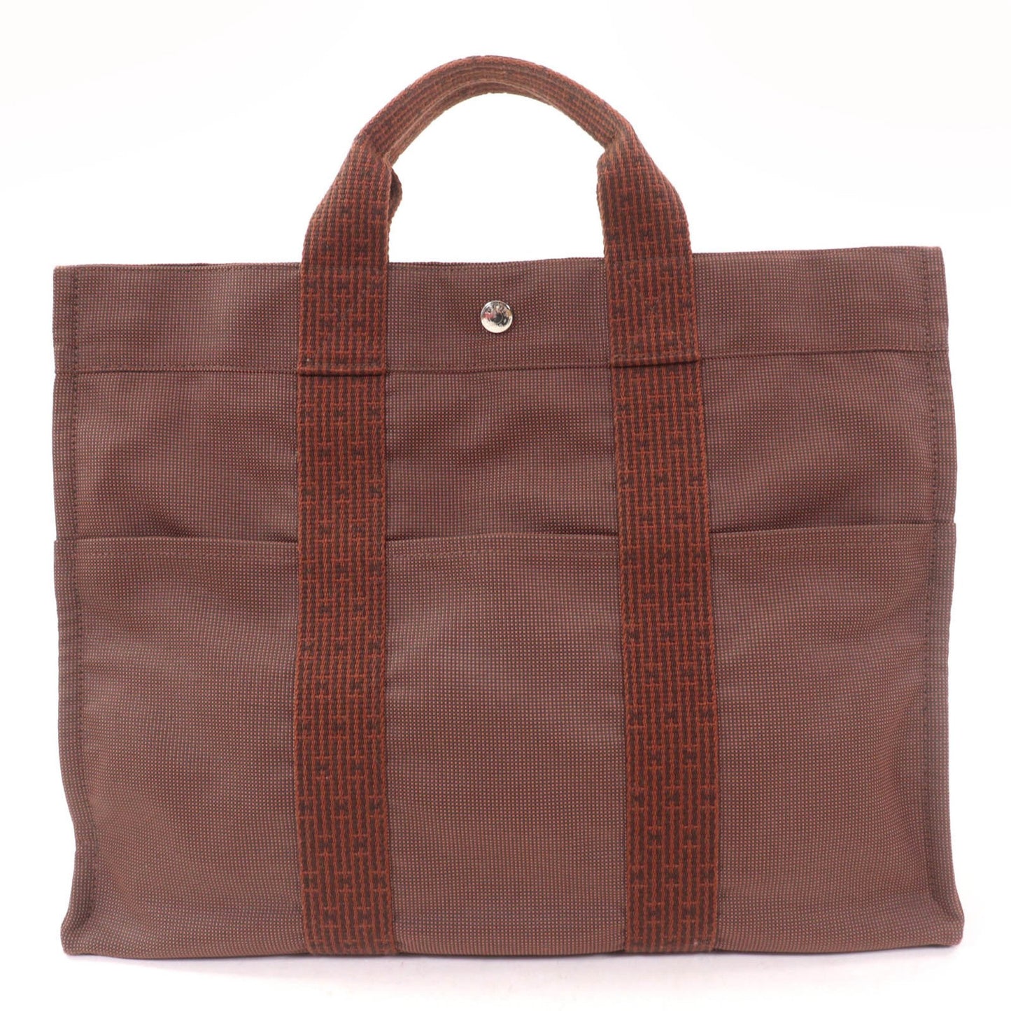 Hermes Air Line Mm Silver Hardware Tote Bag With Padlock And Key