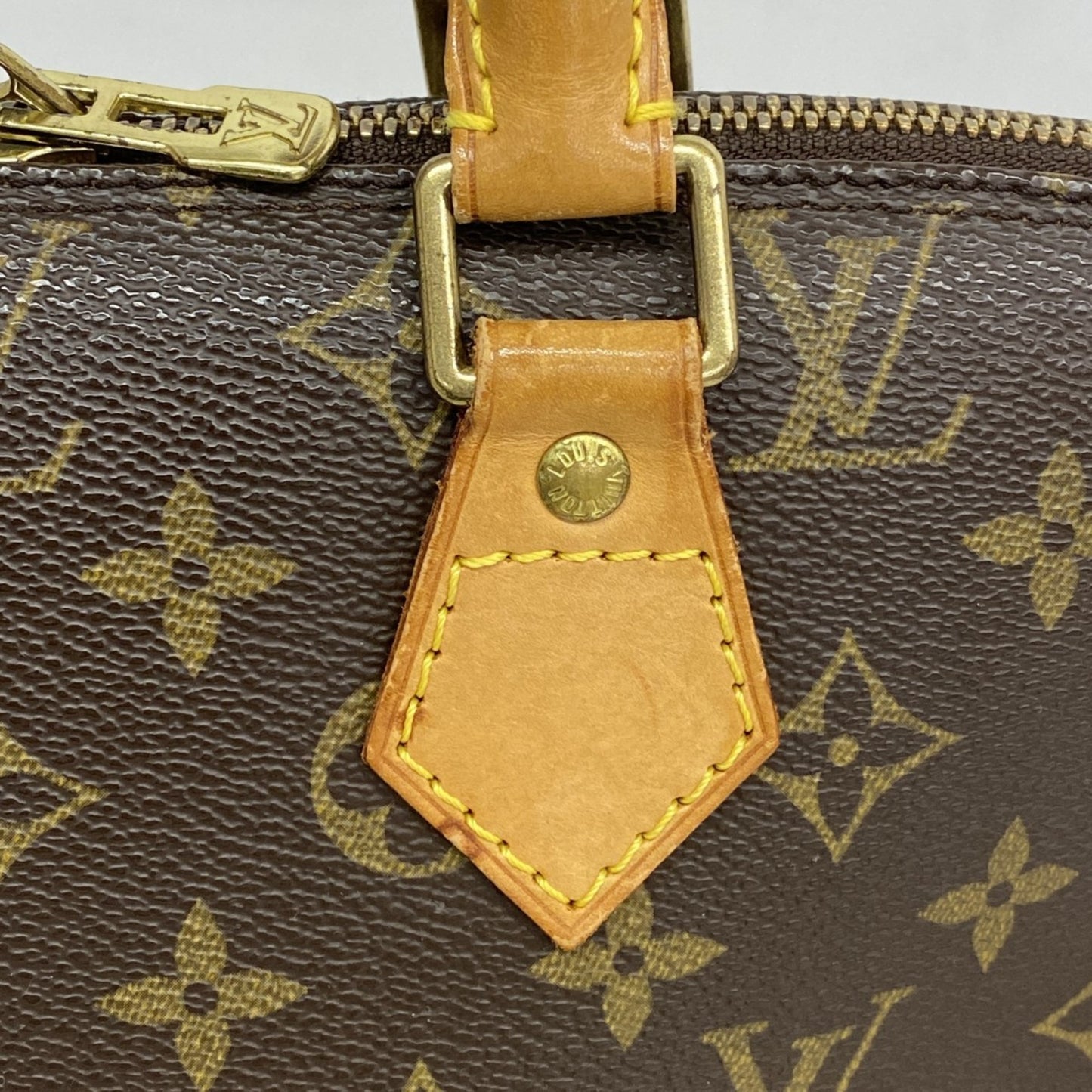 Louis Vuitton Monogram Alma Handbag M51130 Brown