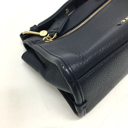 Barry Logo Bag 2Way Shoulder Bag Navy