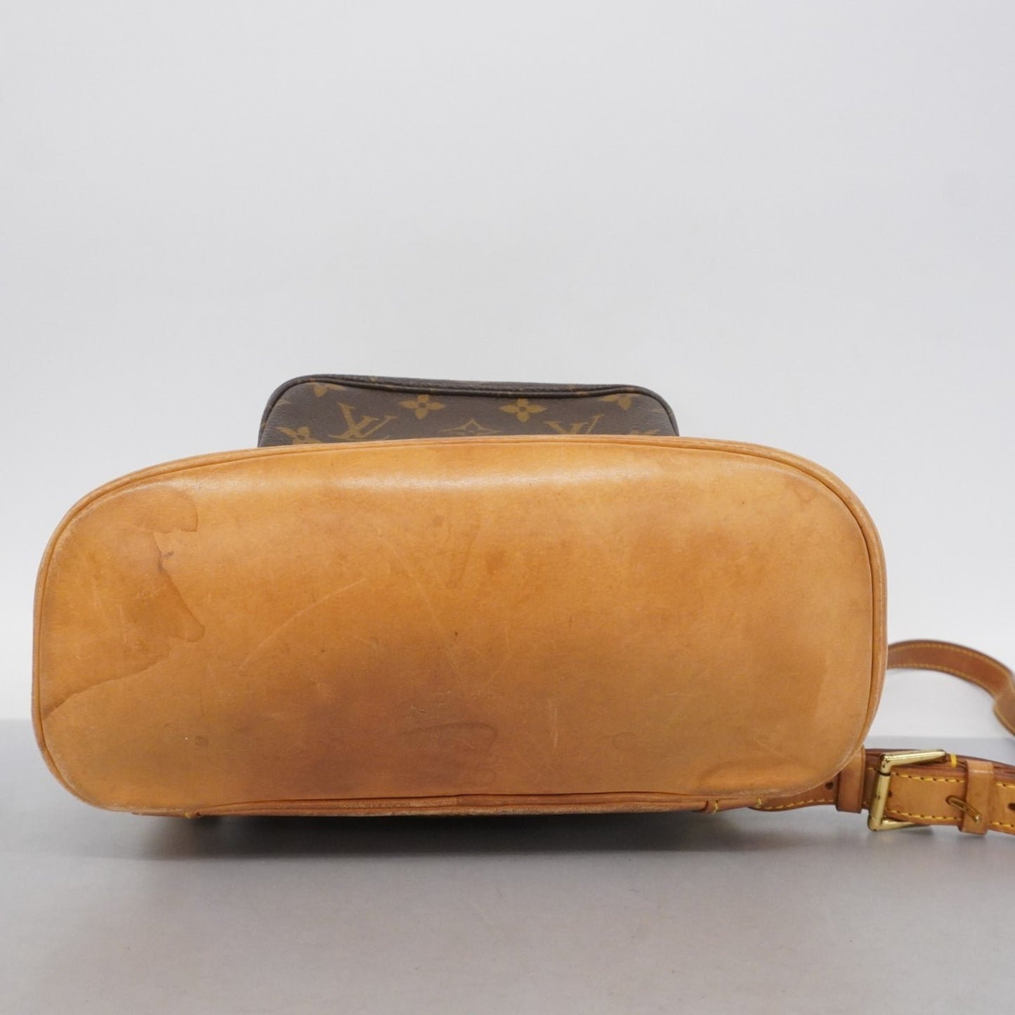 Louis Vuitton Monogram Montsouris Mm Backpack M51136 Brown