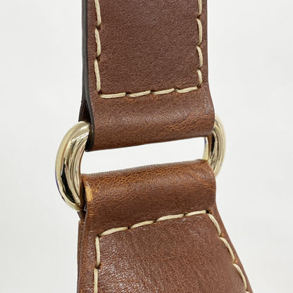 Gucci Gg Canvas Shoulder Bag 203503 Brown