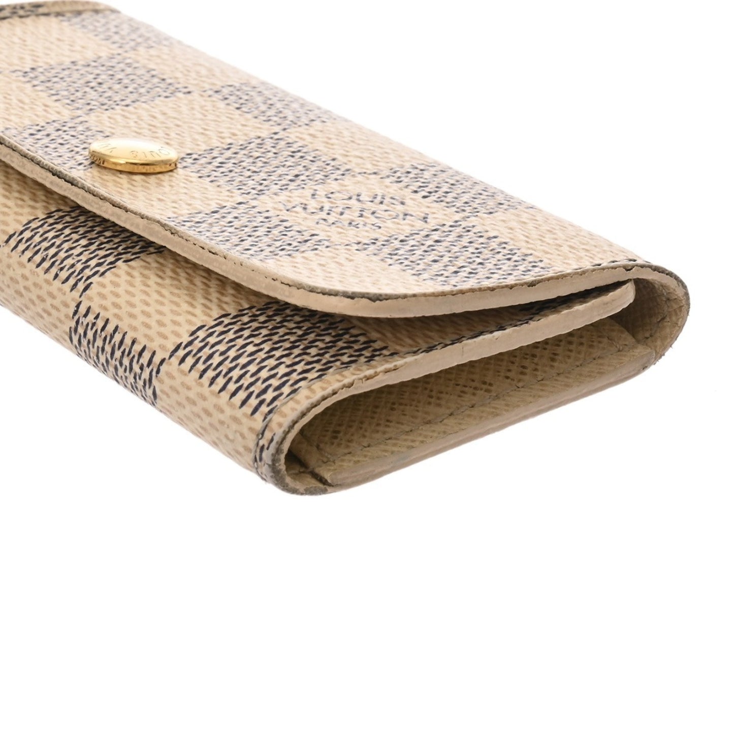 Louis Vuitton Damier Azur Canvas 4-Key Case