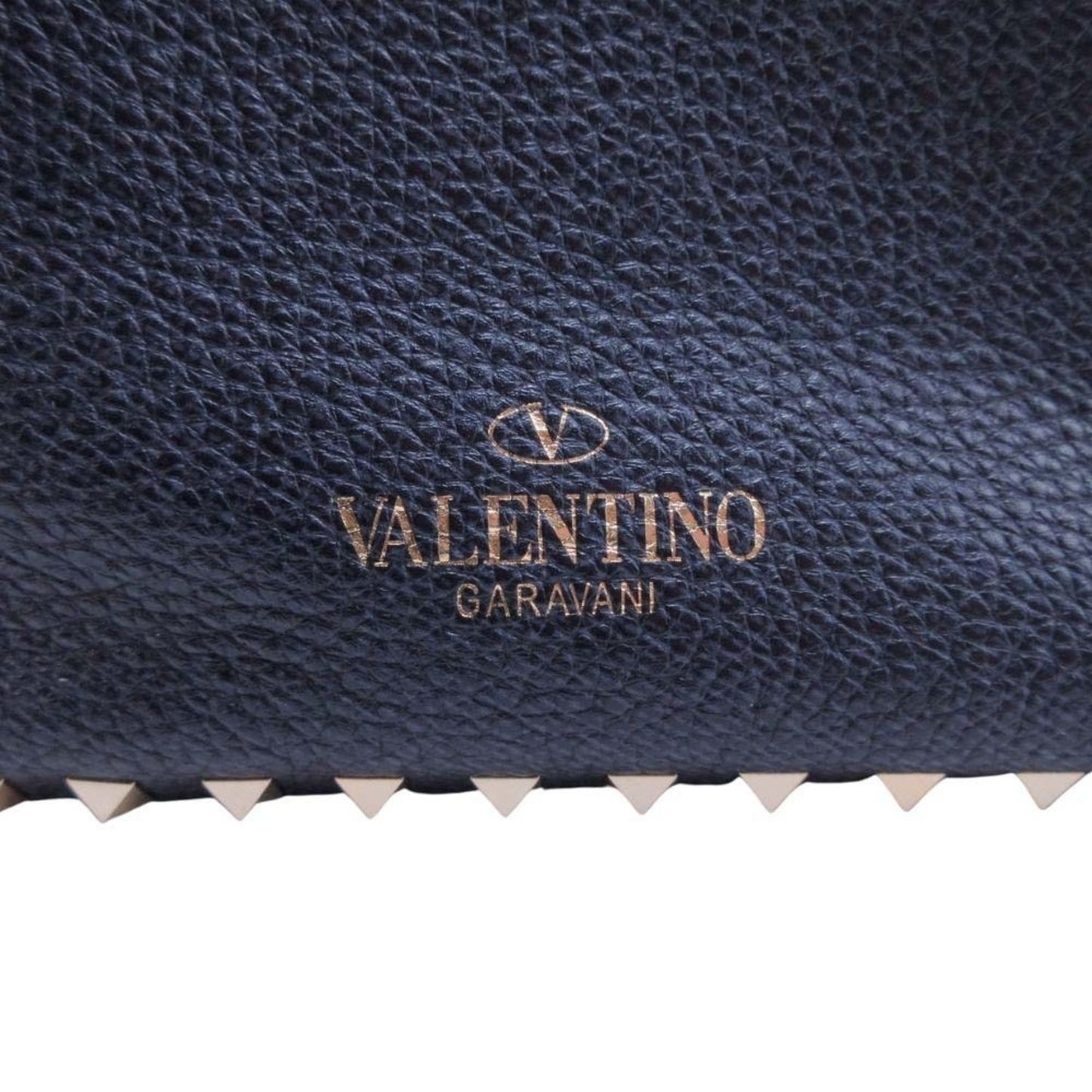 Valentino Garavani Rockstud 2-Way Shoulder Tote Bag In Navy