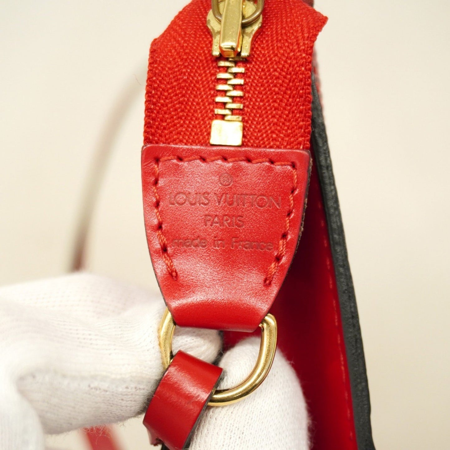 Louis Vuitton Epi Pouch Accessoires M52947 Castilian Red
