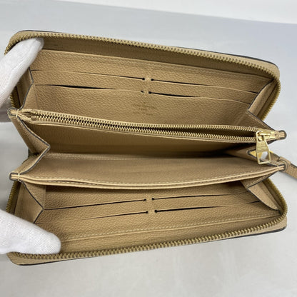 Louis Vuitton Monogram Empreinte Zippy Wallet M61866 Dune