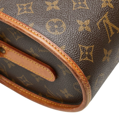 Louis Vuitton Monogram Marne Shoulder Bag M51369 Brown Leather