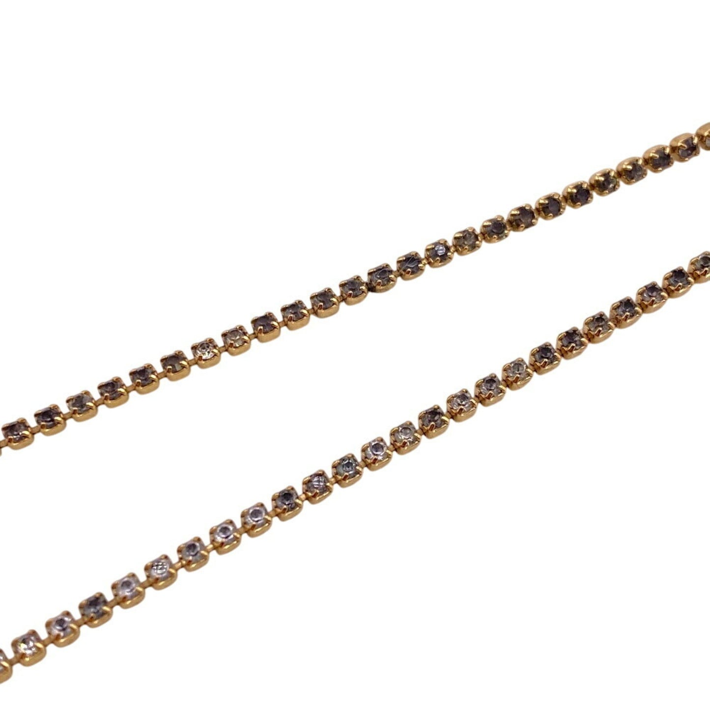 Celine Sparkle Triomphe Necklace High Chain Gold