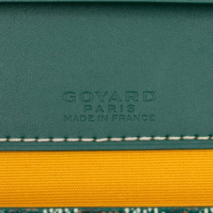 Goyard Monte Carlo Pm Clutch/Shoulder Bag In Green Leather