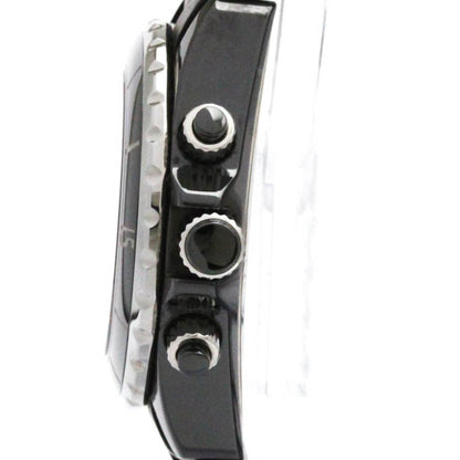 Chanel J12 Chronograph Ceramic Rubber Automatic Watch H0939 Polished