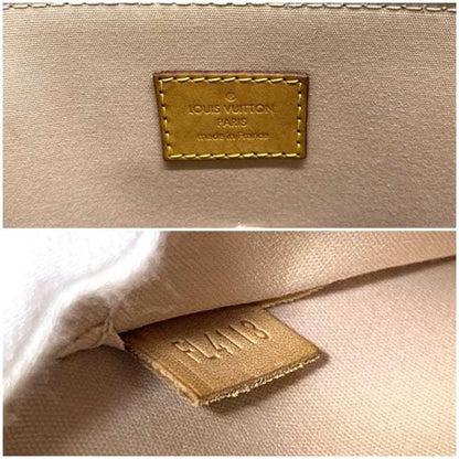 Louis Vuitton Handbag Alma Pm Yellow Monogram Vernis Citrine M90101 Patent Leather Fl4113 Louis