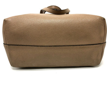 Prada 1Bg203 Logo Bag Bag Tote Bag Beige Silverhardware