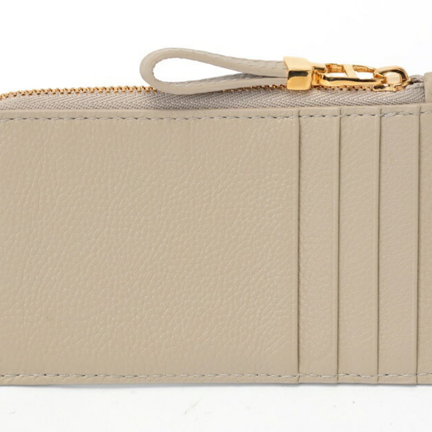 Christian Dior Dior Caro Cosmos Zip Card Holder Case S5131Uwhc_M116 Cannage Calfskin Beige K-157764