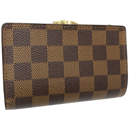 Louis Vuitton Louis Vuitton Damier Bi-Fold Wallet N61664 Portemonnay Viennois Ebene 180979