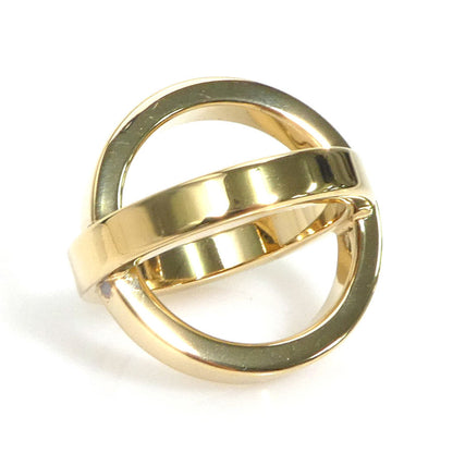 Hermes Herms Bijoutierie Fantaisie Scarf Ring In Gold