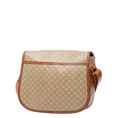 Celine Macadam Star Ball Shoulder Bag In Beige