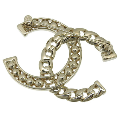 Chanel Coco Mark Brooch Abd111 B16035 With Rhinestones