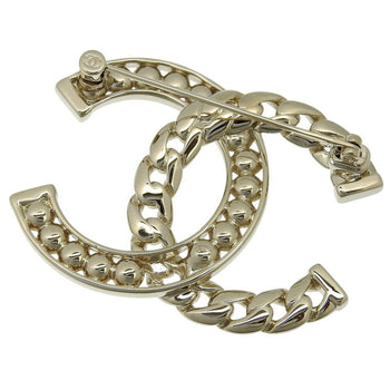 Chanel Coco Mark Brooch Abd111 B16035 With Rhinestones
