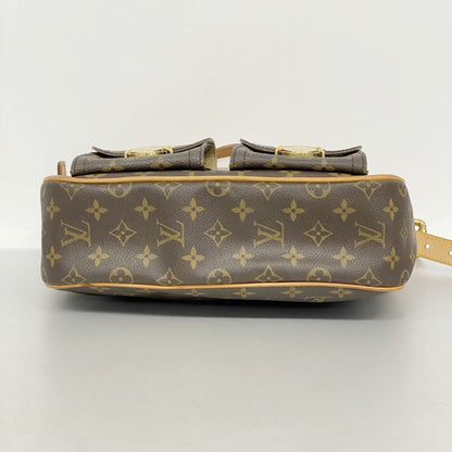 Louis Vuitton Monogram Hudson Gm Shoulder Bag M40045 Brown