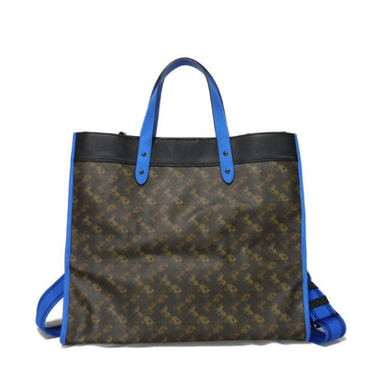 Coach Coach Tote Bag Field 40 Current Blue Shoulder Horse
