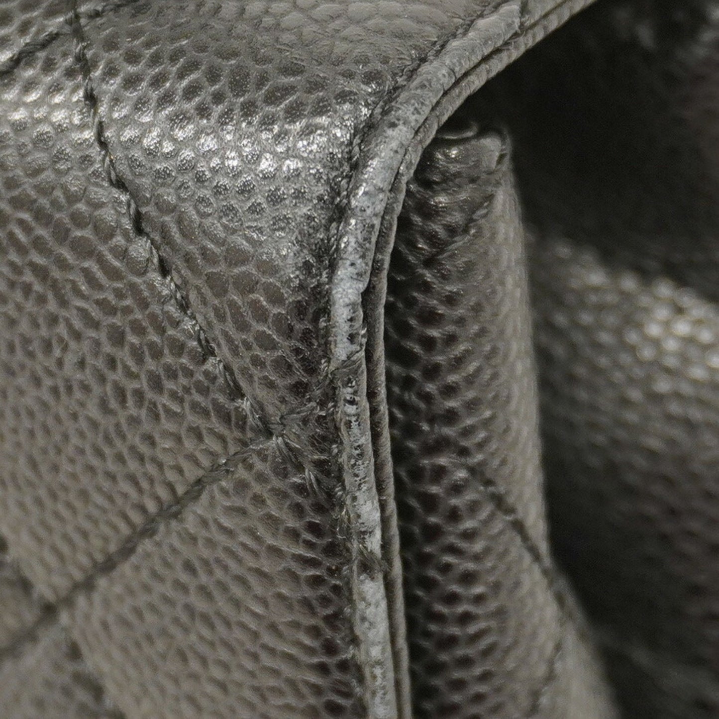 Chanel Matelasse Caviar Leather Handbag