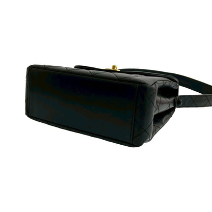 Chanel Diana Flap Matelasse Coco Lambskin Semi-One Shoulder Bag