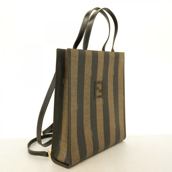 Fendi Pecan Backpack/Daypack In Black And Brown