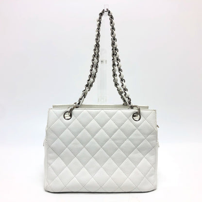Chanel Chanel Tote Bag Cc Coco Mark Matelasse Chain Shoulder Handbag Caviar Skin