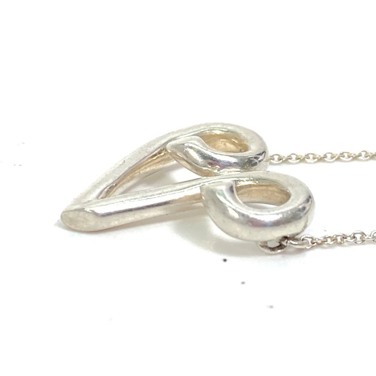 Tiffany&Co. Tiffany V Initial Paloma Picasso Accessory Pendant Necklace Sv925