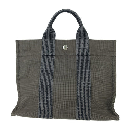 Hermes Hermes Tote Bag Air Line Pm Grey Canvas
