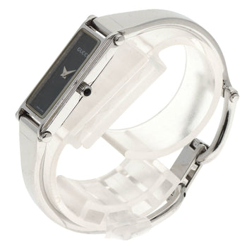 Gucci 1500L Square Face Watch Stainless Steel Ss