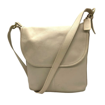 Coach Leather Flap Shoulder Bag