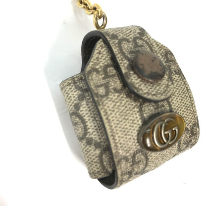Gucci 596720 Gg Supreme Airpods Case Apple Earphone Canvas
