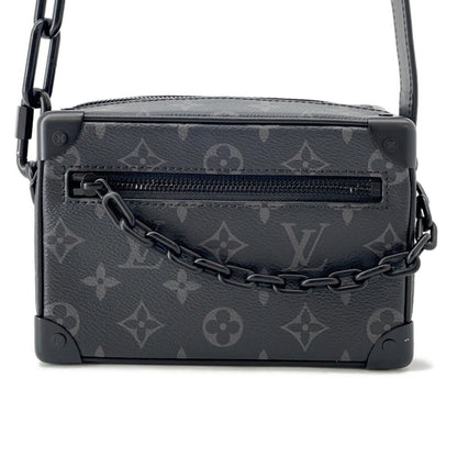 Louis Vuitton Monogram Eclipse Mini Soft Trunk Shoulder Bag M44735 Black