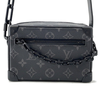 Louis Vuitton Monogram Eclipse Mini Soft Trunk Shoulder Bag M44735 Black