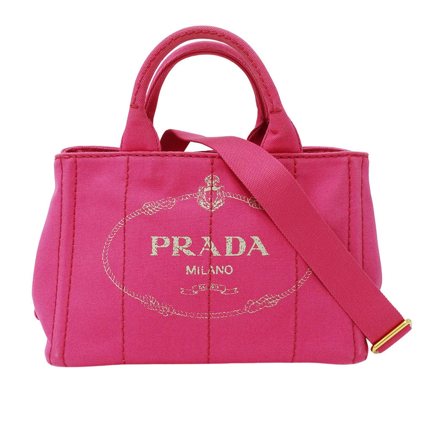 Prada Women'S Canapa Mini Handbag/Shoulder Bag
