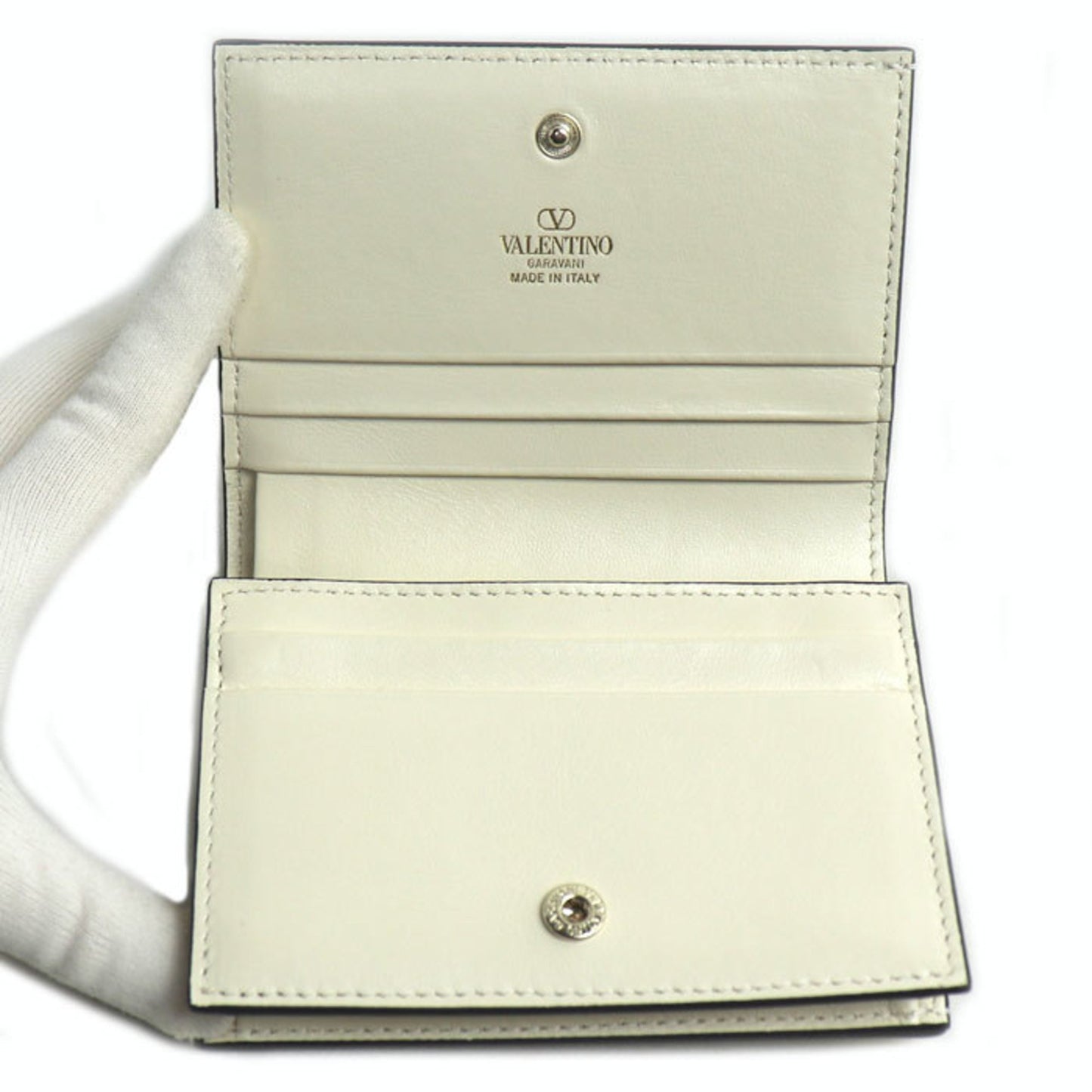Valentino Garavani V Compact Wallet