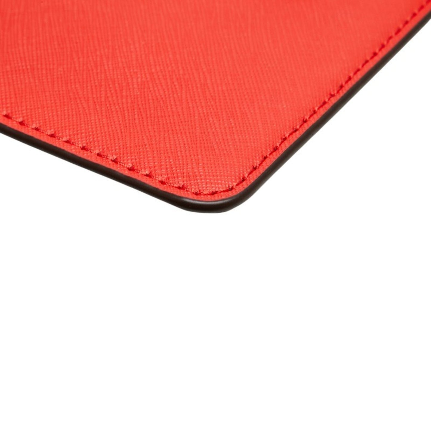 Michael Kors Butterfly Motif Clutch Bag/Second Bag Red Leather