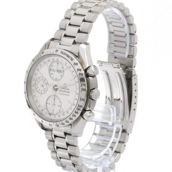 Omega Speedmaster Triple Date Steel Automatic Watch 3521.30 Polished