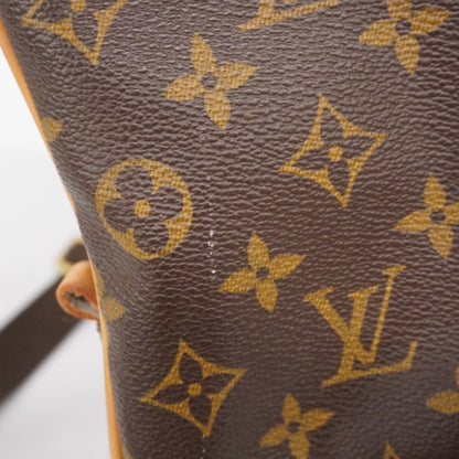 Louis Vuitton Monogram Saxophone Wash Shoulder Bag M92967 Brown