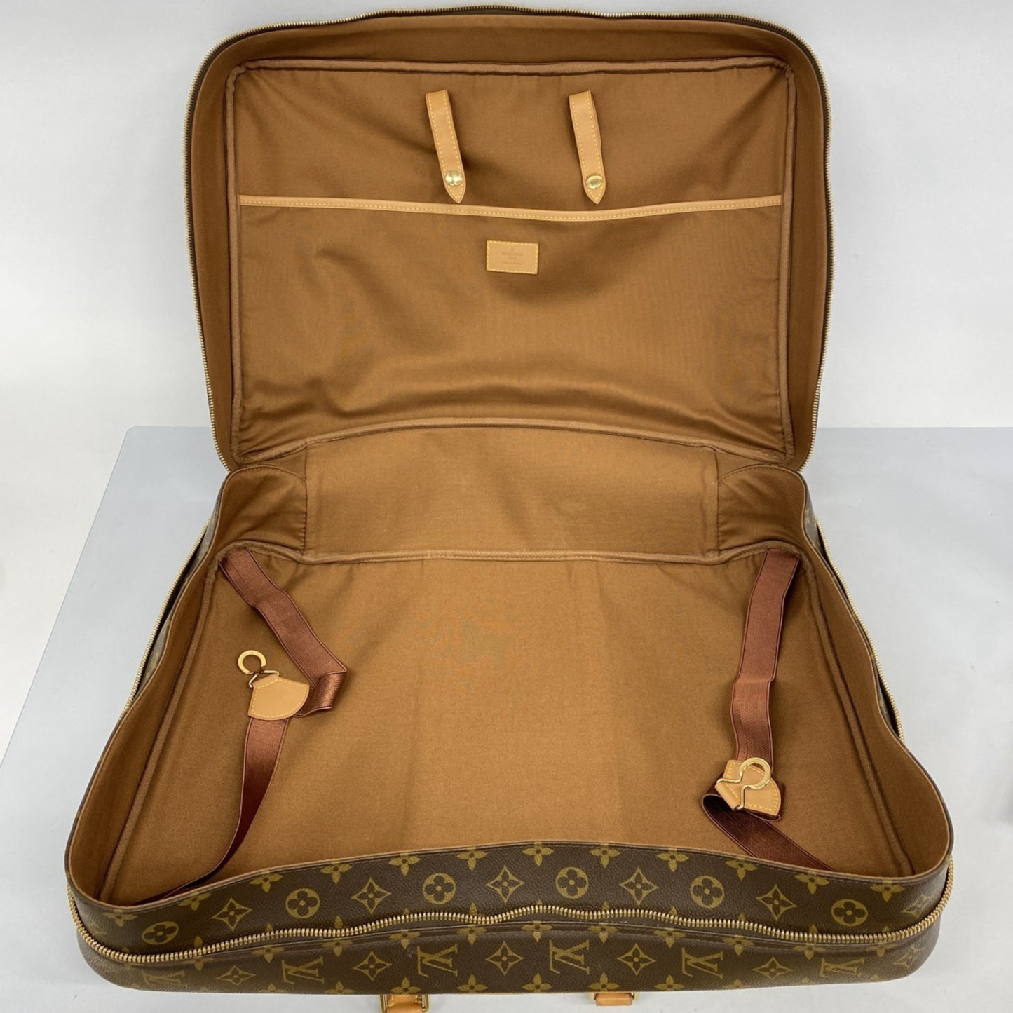 Louis Vuitton Boston Bag Monogram Sirius 55 M41404 Brown