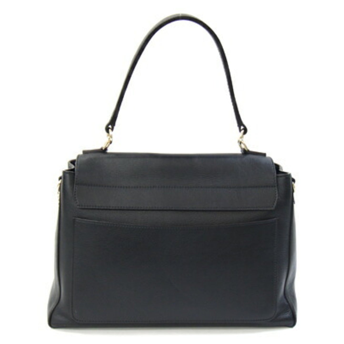 Chlo Chloe Faye Day Handbag Chc17Ws322 Black Leather Shoulder Bag With One Handle And Chain