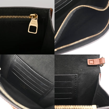 Louis Vuitton Monogram Reverse Portefeuille Dauphine Brown M68746 Women'S Canvas Shoulder Bag