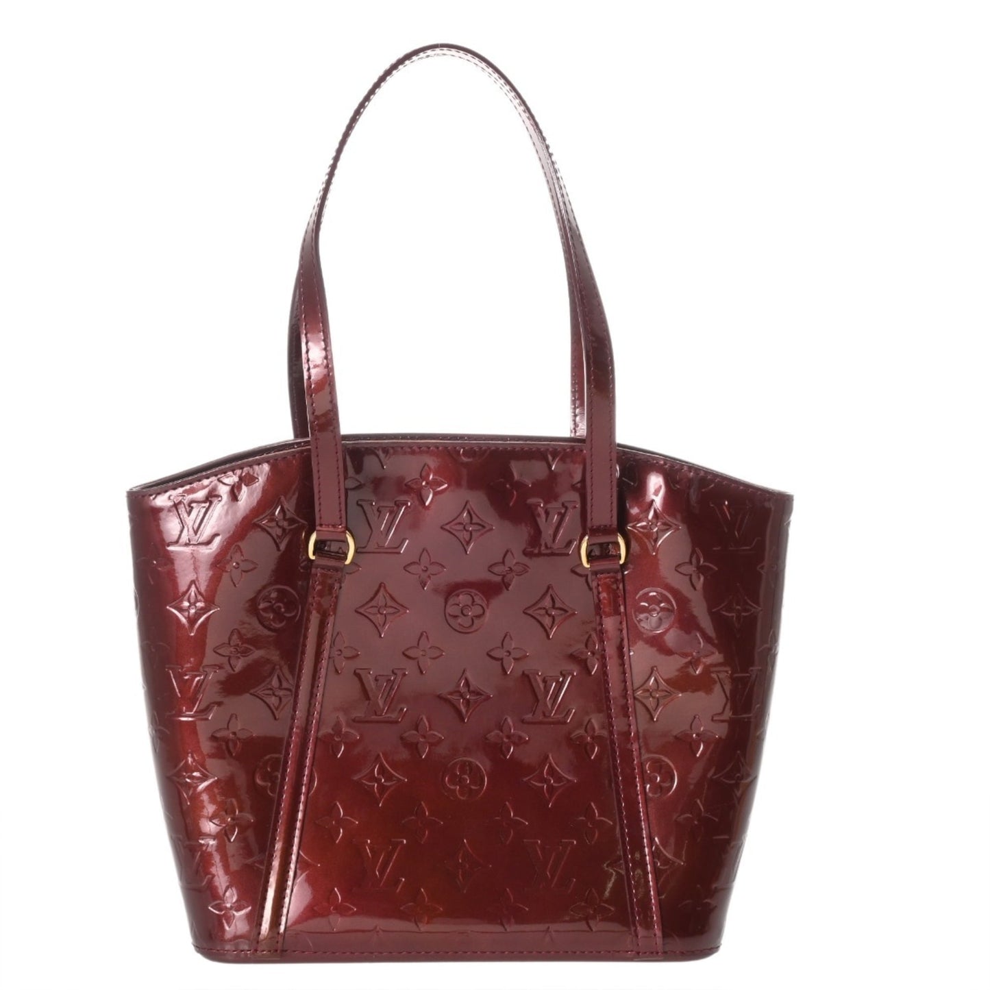 Louis Vuitton Monogram Vernis Avalon Mm Rouge Fauvist M91744 Women'S Handbag
